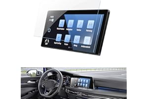 WEIPIN Navigazione Pellicola Protettiva 10 pollici per VW Golf 8 MK8 GTI GTD GTE 2020/2021/2022/2023/2024/2025 Navigatore Protector Film Interni Accessori, 9H antigraffio, anti-impronte