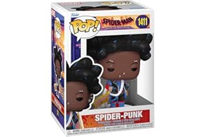 Funko POP! Marvel: Spider-man Across the Spider-Verse - Spider-Punk - Unmasked - kolekcjonerska figurka winylowa - pomysł na prezent - oficjalny towar - zabawki dla dzieci i dorosłych - fani filmów