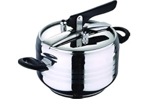 BERGNER Swiss Home Pentola a pressione 7 litri in acciaio inossidabile linea Zurich