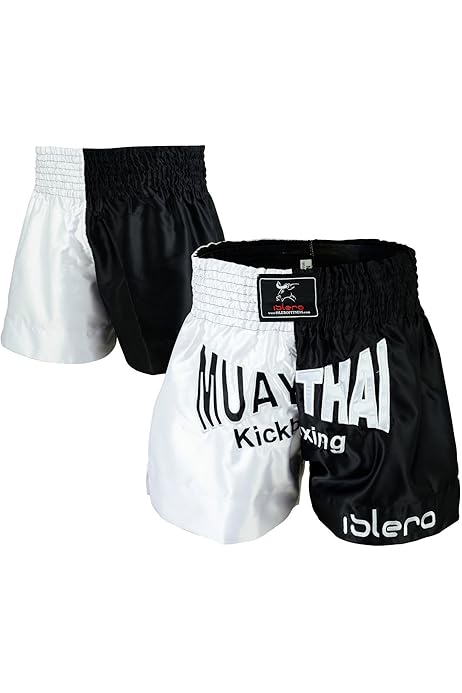 Pantaloncini Da Donna Islero Per Arti Marziali - Kick Boxing, Pugilato, Muay Thai, Taglia L - Foto 8