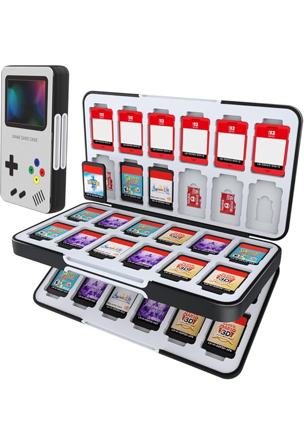 Des Mini Boîtiers Pour Ranger Et Transporter Ses Cartouches De Jeux Switch 50299 2710