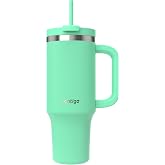 Contigo &Uuml;niseks Yetişkin Streeterville Tumbler Pipetli Yalıtımlı Su Şişesi, 1.2L, A&ccedil;ık Yeşil