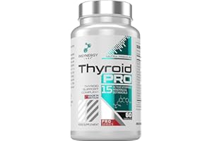 INSYNERGY LABS Thyroid Support Complex Thyroid Pro for Women and Men – Energy, Focus, Tiredness & Fatigue – L tyrosine, ashwagandha, Vitamin B12, 60 Vegan Capsules Thyroid Supplement