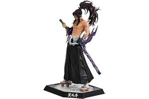 Puruuige Kokushibo Figura de Anime, Estatua de Personajes de Dibujos Animados de Anime de 12 Pulgadas, colección de Anime, Juguetes Adornos para fanáticos colección de Regalos