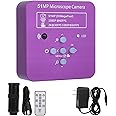 Ccy 51MP HDMI Microscope Camera Digital Microscope Video Camera Industrial Electronic USB Microscope 120X C Mount Lens with Remote Control