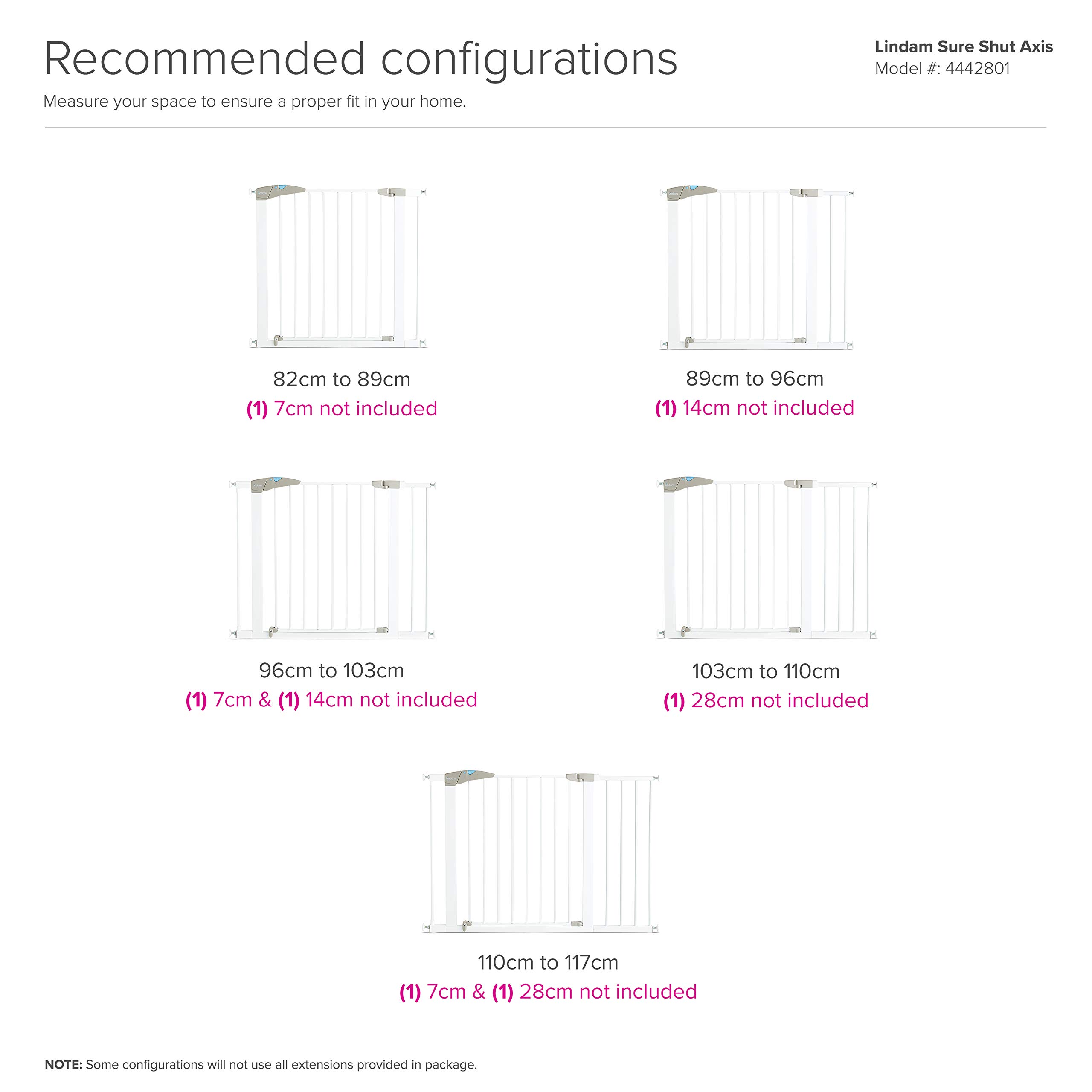 lindam sure shut axis gate