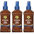 Banana Boat Deep Tanning Oil, Reef Friendly, Pump Sunscreen Spray with Coconut Oil, SPF 0, 8oz., 3 Count (pack of 1)