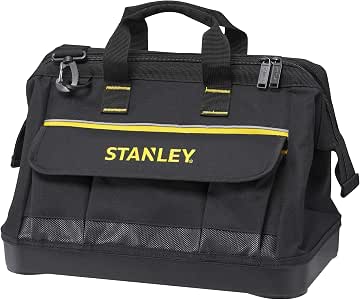 Borsa Porta Attrezzi STANLEY, 56 Cm, Base Impermeabile, Multi-tasche, Con Tracolla Regolabile E Maniglia - Modello 1-70-319