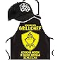 Soreso Grillschürze für Männer mit Grill-Chef Cap - Boarischer Grillchef Vatertagsgeschenk Geschenke zum Vatertag…