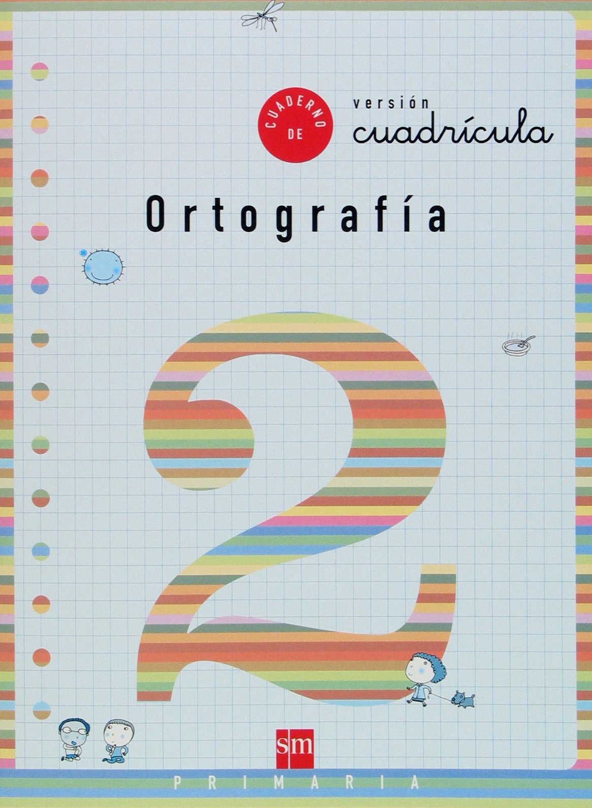 Cuaderno 2 de ortografía, Cuadrícula. 1 Primaria