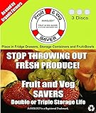 Nanology Fruit and Veg Savers - 3 Discs