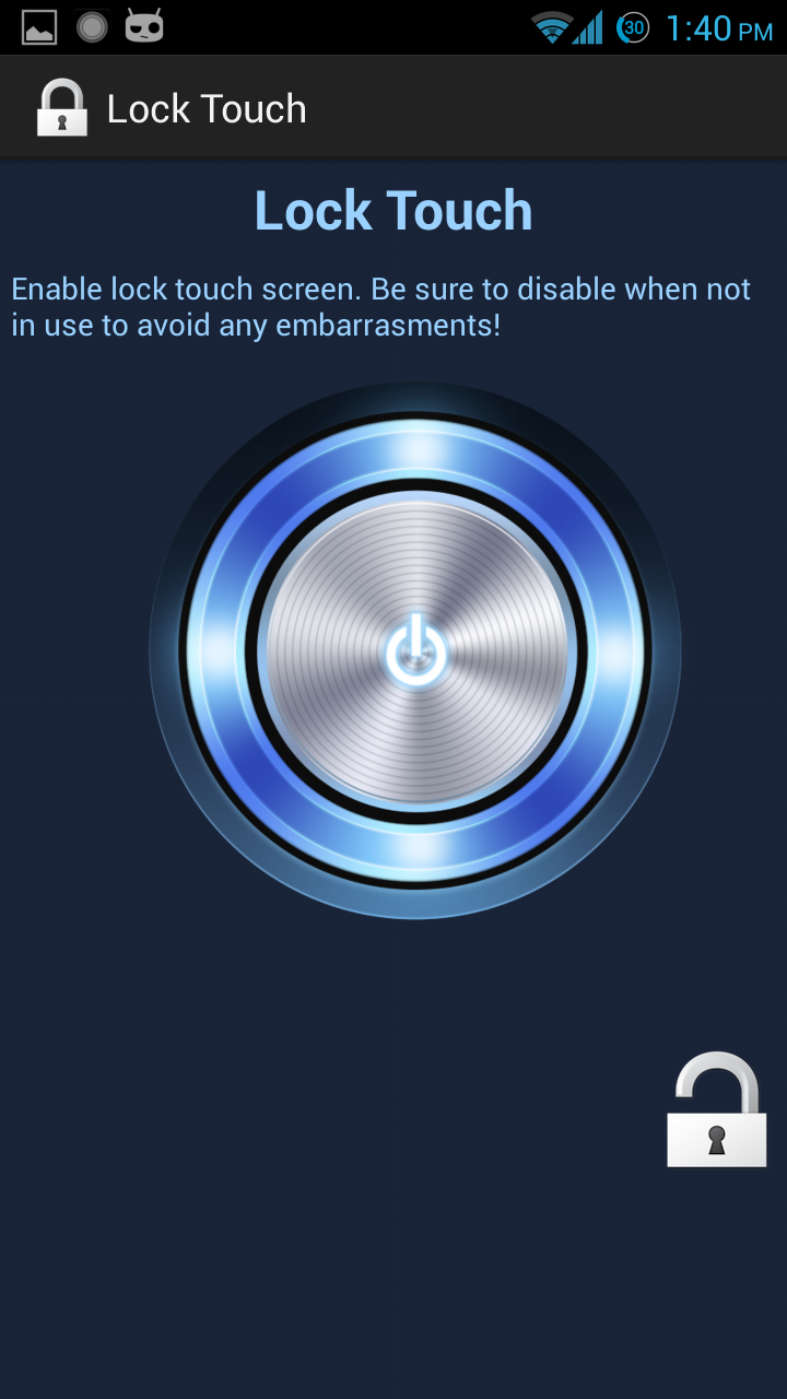 Lock Touch Amazon.co.uk Appstore for Android