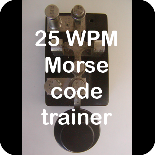 25 WPM amateur ham radio Koch CW Morse code trainer