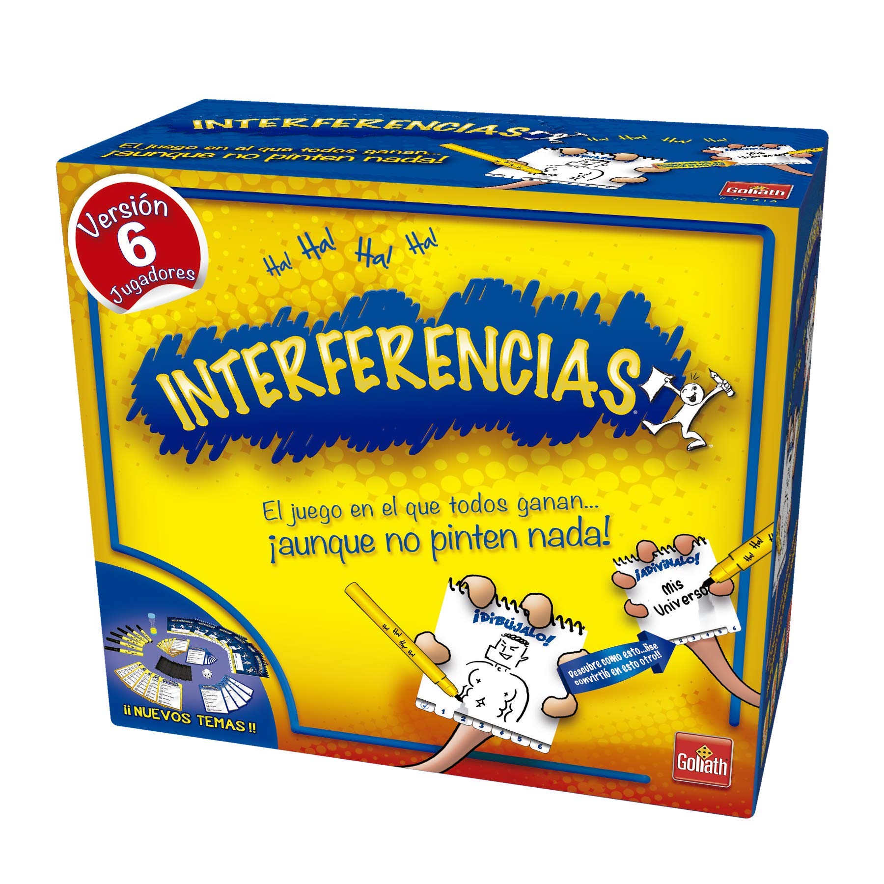 Interferencias, Juego de Mesa. 6 Jugadores - Imagen 7