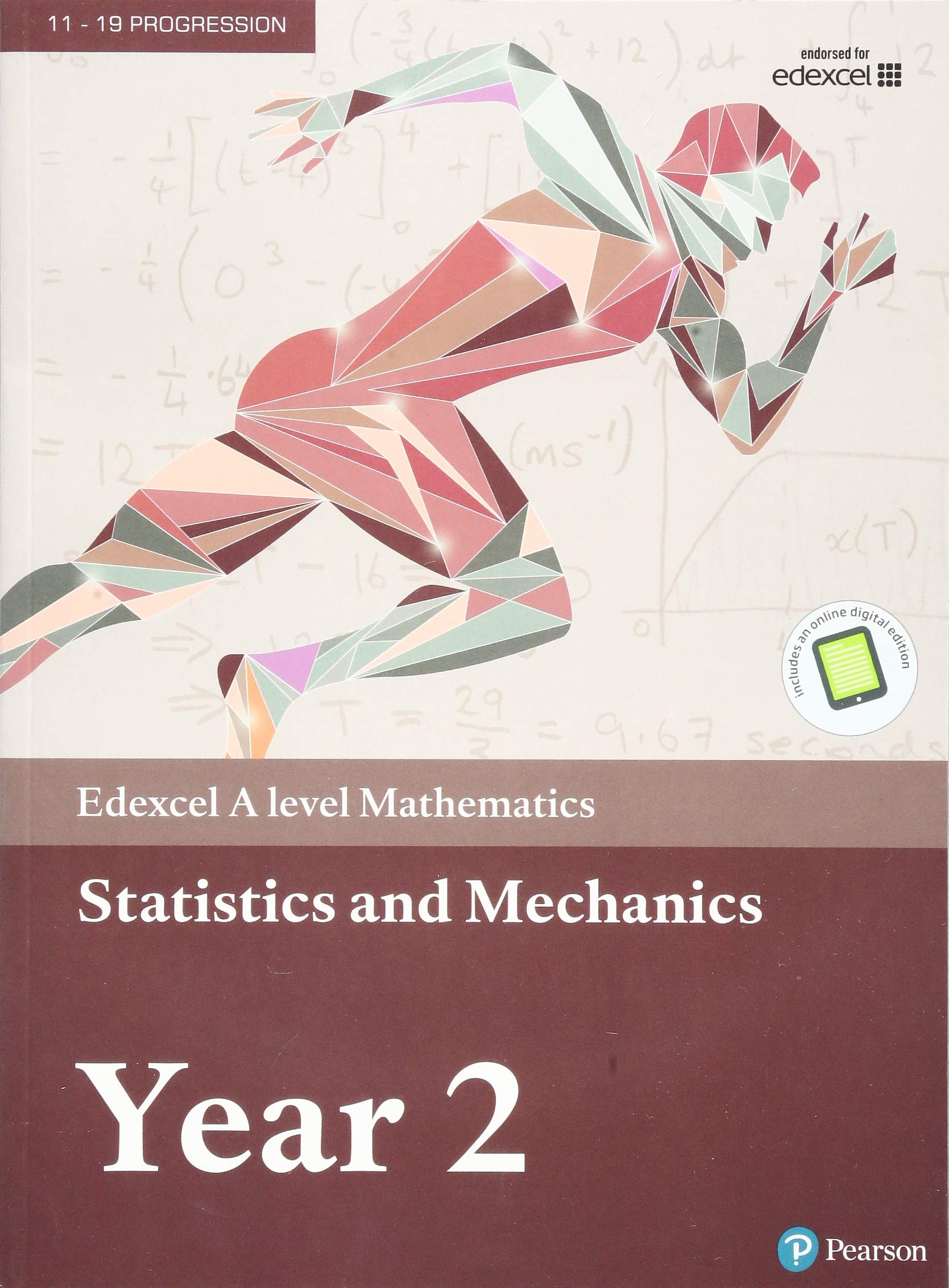Pearson Edexcel A level Mathematics Statistics & Mechanics Year 2 Textbook + e-book (A level Maths and Further Maths…