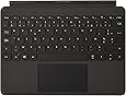 Microsoft KCM-00004 clavier Signature Type Cover pour Surface Go - Clavier amovible AZERTY (Alcantra, interface magnétique, rétroéclairage LED, pavé tactile en verre) – Noir