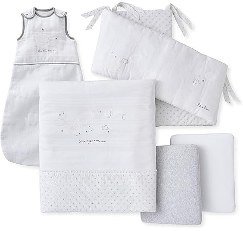 silver cross cot bed bedding