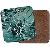 1 x Motherboard Computer Wizz Coaster - Circuit Board Chip Technology #16893