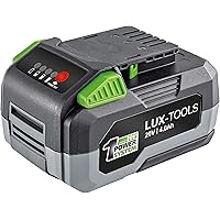 LUX-TOOLS AK-20/4.0 Ersatzakku mit Lithium-Ionen Technologie für alle Maschinen des LUX-TOOLS 1PowerSystems | 20V Li-Ion…