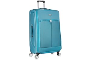 SKYLARK LUGGAGE 32" Extra Large Suitcase Super Lightweight Expandable 4 Wheels Spinner 3-Digit Combination Lock Soft Shell Luggage Check in for 30kg