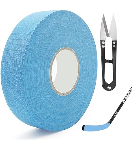 Lot De 2 Rubans Adhésifs Hockey, Noir, 1 Pouce X 25 Mètres, Marque Générique, Neuf