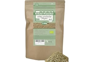 direct&friendly | echter griechischer Bio Oregano | Premium Qualität vom Olymp | getrocknet | direkt vom Feld | 200 g