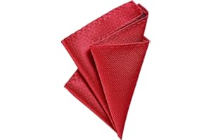 DonDon fazzoletto da taschino 21 x 21 cm per uomo adatto ad occasioni cerimoniali in colori diversi