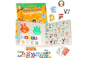 GYMSTR Montessori Toys for 2 3 4 5 Year Olds Boys Girls Gifts,Educational Learning Toy for 2-4 Year Olds Christmas Easter Birthday Gifts,Number Counting & Alphabet Toys Set for Toddlers