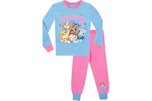 Paw Patrol Dziewczyny Piżama Chase Marshall Skye Everest Slim Fit