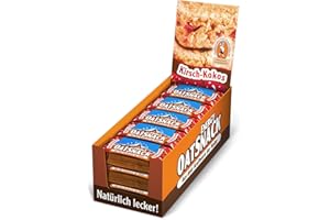 ‎BEST BODY NUTRITION Energy OatSnack Riegel - Kirsch-Kokos - Haferflocken Kohlenhydrat Riegel, von Hand gemacht, 15 x 65 g Riegel/Riegel/Box (975 g)