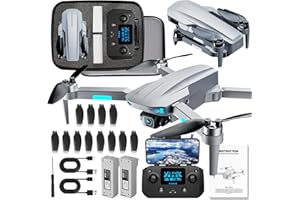 HHD GPS Drohne mit 4K Kamera, 50 Min Flugzeit, Drohne Ultraleicht Unter 249g, 1000m Reichweite, Brushless Motor, 54 km/h Max Geschwindigkeit, Anfängerfreundlich