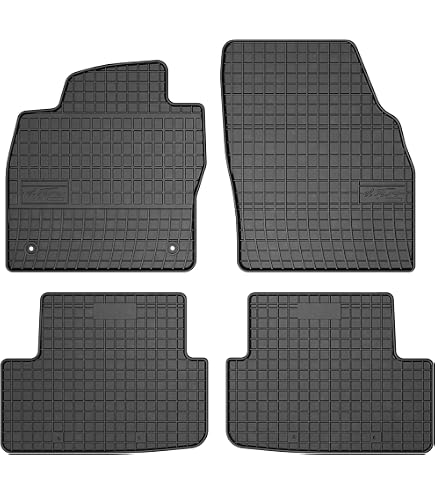 Tappetini In Gomma Per Skoda Fabia II (Typ 54) Dal 2007 - Set 4 Pezzi Nero - Originali Fissaggi Skoda - 3