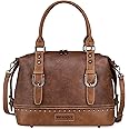 Wrangler Hobo Crossbody Bag Top Handle Small Satchel Purse Shoulder Handbag for Women
