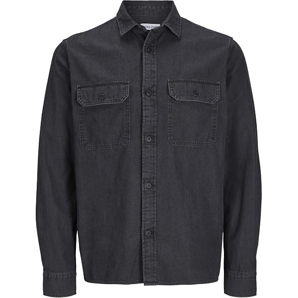 Chemise En Denim Bleu Only & Sons - Taille M Slim Fit - Manches Longues - Neuf Avec Étiquettes