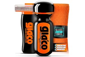 Fönstertätningsset för bil | Soft99 Glaco Glass Compound Roll On djuprengöring Ultra Glaco-tätning
