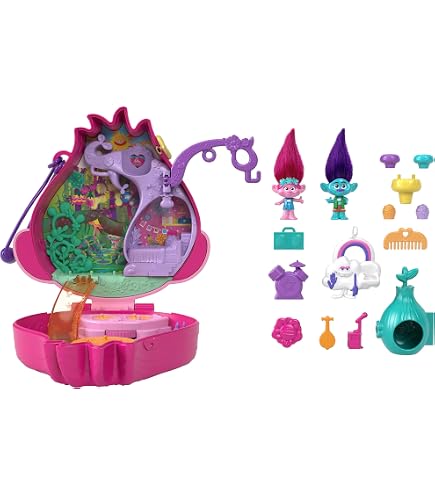 Jeu De Bijoux Trolls Poppy - Bracelet, Collier Et Anneau Joy Toy