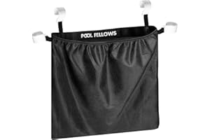 POOL FELLOWS Poche latérale en Maille élastique pour bac de Rangement de Piscine, Poche Filet, Sac à Suspendre sur des tiges, Organiseur étendu pour Accessoires de Piscine, Fournitures d'extérieur,