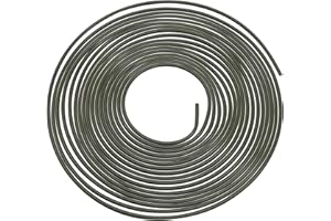 CHANG QI Copper Pipe 10m(3/16" -32.5 Ft), Automotive Replacement Brake Line Copper Brake Pipe Nickel Hose.