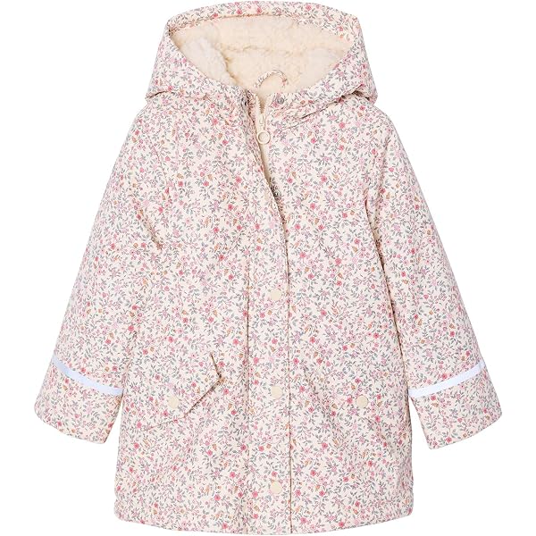 Ciré à Capuche Fille VERTBAUDET - Motifs Magiques Qui Changent De Couleur Sous La Pluie