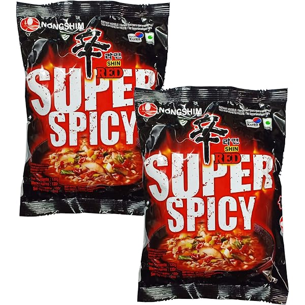 Nongshim Shin Ramyun Spicy Noodles - 20-Pack Family Size Instant Ramen