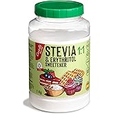 Castello since 1907 Stevia + Erythritol 1:1 Sweetener | 1g = 1g of sugar | 100% Natural taste Sugar Substitute - 0 Calories -