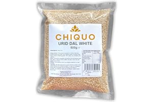 Chiquo Urid Dal White (Split Matpe Beans) - 500g