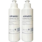 Anagel, gel cosmetico per trattamenti laser e luce pulsata (etichetta in lingua italiana non garantita), 2x250ml