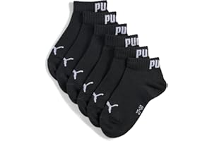 PUMA Unisex Kinder Kids Plain Quarter Sock (3er Pack)