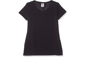 Fruit of the Loom - Lady-fit Original Tee, 3 Pack, T-Shirt Donna