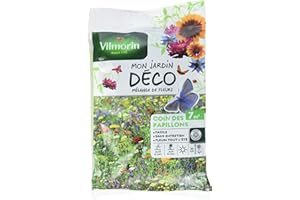Vilmorin 5867607 Pack de Graines Mélange de Fleurs Coin des Papillons 7 m²