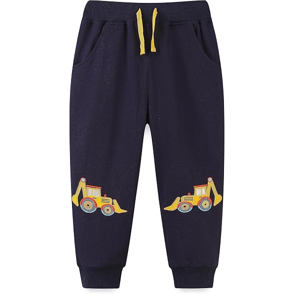 Koton Baby Mädchen Jogger – Mit Dino-Applikation, Baumwolle, Beige, Größe 6/9 Monate