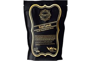 Shangri-La Coffee - Wild Kopi Luwak Coffee Whole Beans - Ethically Sourced - 250 Grams (Other Weights & Bean Types Available) - Produce of Indonesia