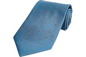 The Tie Studio Complex Numbers Mathematics Novelty Tie - Equations & Geometry Design