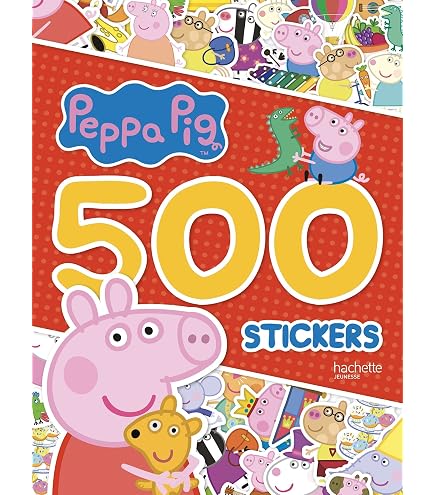 Peppa Pig Aufkleber-Set – über 700 Bunte, Wasserfeste Sticker Für Kinder